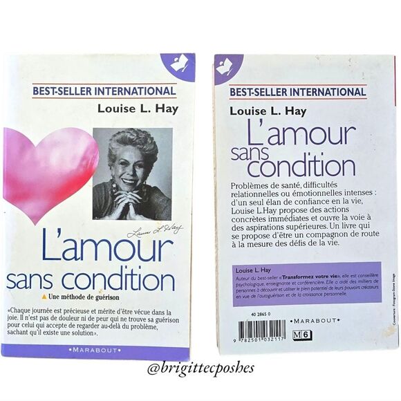 LOUISE HAY "La Force Est En Vous," "L'amour Sans Condition" - Picture 7 of 8